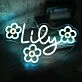Lily Custom Neon Sign