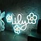 Lily Custom Neon Sign
