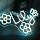 Lily Custom Neon Sign