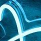 Xavi Blue Neon Sign