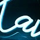Xavi Blue Neon Sign