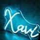 Xavi Blue Neon Sign