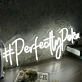 Perfectly Poku White Neon Sign