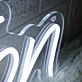 Station White Neon Sign