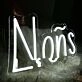 Nons White Neon Sign