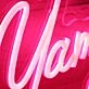 Nails By Yamy Red Neon Sign