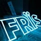 Fris Blue Neon Sign