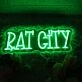 Rat City Green Neon Sign