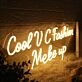 Cool VC Fashion Make Up Yellow Neon Sign
