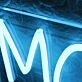 Motivate Podcast 2023 Blue Neon Sign\