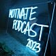 Motivate Podcast 2023 Blue Neon Sign\