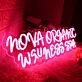 Nova Organic Wellness Spa Red Neon Sign