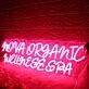 Nova Organic Wellness Spa Red Neon Sign