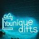 Younique Gifts Blue Neon Sign