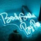 Body Snatched By Rose Blue Neon Sign