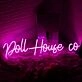 Doll House Co Pink Neon Sign