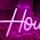 Doll House Co Pink Neon Sign