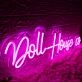 Doll House Co Pink Neon Sign