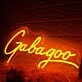 Gabagoo Orange Neon Sign