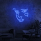Joker Face Neon Sign