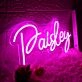 Paisley Pink Neon Sign