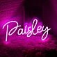 Paisley Pink Neon Sign