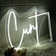 Cxnt White Neon Sign