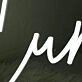 Cxnt White Neon Sign