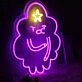 Crying Purple Cloud Custom Neon Sign