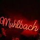 Muhlbach Red Neon Sign