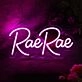 Rae Rae Pink Neon Sign
