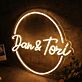 Dan And Tori Yellow Neon Sign