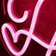 Hanna Red Neon Sign