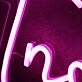 Inspiration Purple Neon Sign