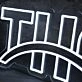 THC White Neon Sign