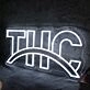 THC White Neon Sign