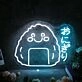 Japanese Rice Balls Neon Sign