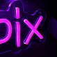 Papis Pix Purple Neon Sign