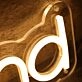 Be Kind Yellow Neon Sign