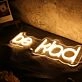 Be Kind Yellow Neon Sign