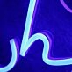 Chicaliyah Desserts Blue Neon Sign