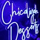Chicaliyah Desserts Blue Neon Sign