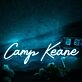 Camp Keane Blue Neon Sign