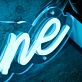 Camp Keane Blue Neon Sign