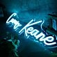 Camp Keane Blue Neon Sign