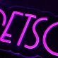 GETSOME Purple Neon Sign