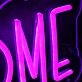 GETSOME Purple Neon Sign