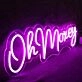 Oh Moxey Pink Neon Sign