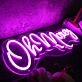 Oh Moxey Pink Neon Sign