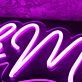 Oh Moxey Pink Neon Sign